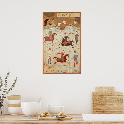 Een Polo-spel Poster (Keuken)