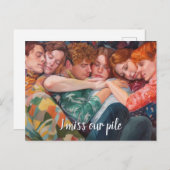 Een poly pajama pupil briefkaart (Voorkant / Achterkant)