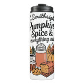 Een pompoen specerij en alles mooi thermosbeker (Voorkant)