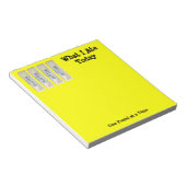 Eén pond per Notitieblok van het Stuff van de Tijd (Schuin)