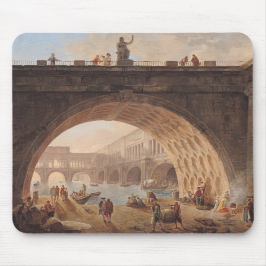 Een poort, c.1760 muismat (Voorkant)
