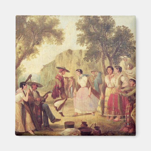 Een populaire dans magneet (Voorkant)