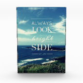 Een positieve kijk op het leven © Seascape Fotoblokken (Voorkant)