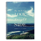 Een positieve kijk op het leven © Seascape Notitieboek (Voorkant)