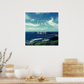 Een positieve kijk op het leven © Seascape Poster (Keuken)