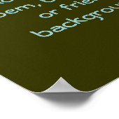 Een Poster aanpassen (Hoek)