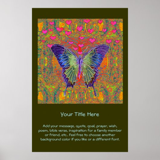 Een Poster aanpassen (Voorkant)