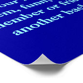 Een Poster aanpassen - Neon Blue Tree of Life (Hoek)