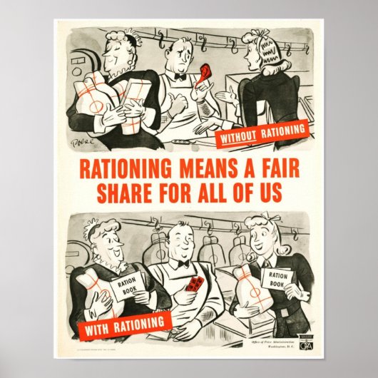 Een Poster met billijk aandeel (Voorkant)