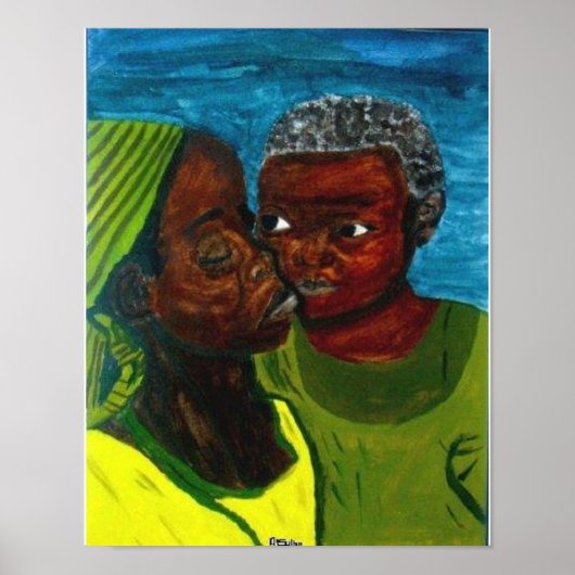 Een Poster van de Muur van de Liefde van Moeder (Voorkant)