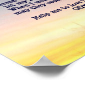 Een Poster voor dagelijks gebed (Hoek)