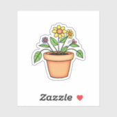 Een pot positiviteit sticker (Vel)