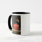 Een pot wilde aardbeien mok (Voorkant links)
