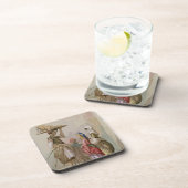 Een potverkoper, c.1855 drankjes onderzetter (Rechterzijde)