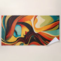 Een prachtig abstract portret