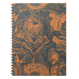 Een prachtig Notitieboek met elegante botanische k