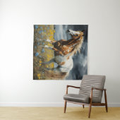 Een prachtig Pinto Paard Wandkleed (In Situ (horizontaal))