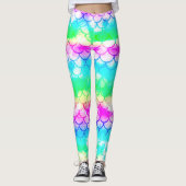 Een prachtig spectrum van leggings kleuren (Voorkant)