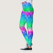 Een prachtig spectrum van zeemeerminnen leggings (Links)