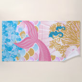 Een prachtig 🧜 ‍ ♀️ strandlaken (Voorkant)