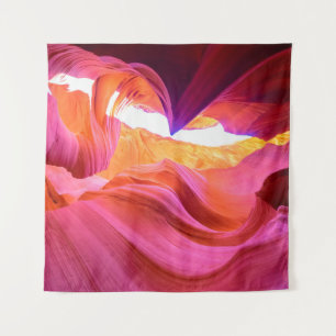 Een prachtig uitzicht met brede hoek voor verbluff wandkleed