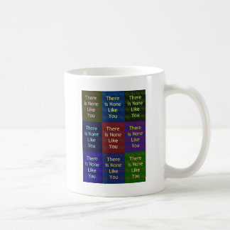 Een prachtig vrouwelijk design."Geen van jullie. Koffiemok