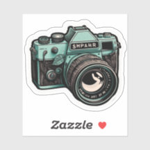 Een prachtige camera-sticker van hoge kwaliteit di