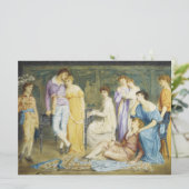 Een Prelude van Bach spelen Kaart (Staand voorkant)