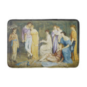 Een prelude van Johann Sebastian Bach spelen Badmat (Voorkant)