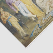 Een prelude van Johann Sebastian Bach spelen Tissuepapier (Detail)