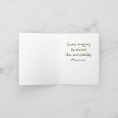 Een pretkerst in Beary Kaart (Binnen)