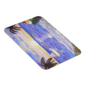 Een prettig dagstrand magneet (Rechterzijde)