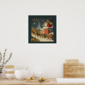 Een prettig feest poster (Keuken)