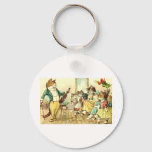 Een prettig kerstfeest voor jou sleutelhanger