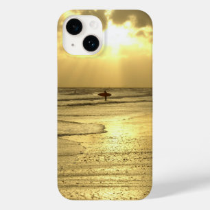 Een prettig strand bij Sunset iPhone Case