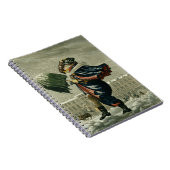 Een prettige kerst en een gelukkig nieuwjaar in Lo Notitieboek (Rechterzijde)