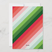 Een prettige kerst feestdagenkaart (Achterkant)