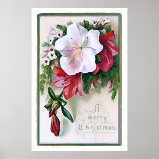 Een prettige kerst poster (Voorkant)