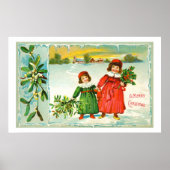 Een prettige kerst poster (Voorkant)