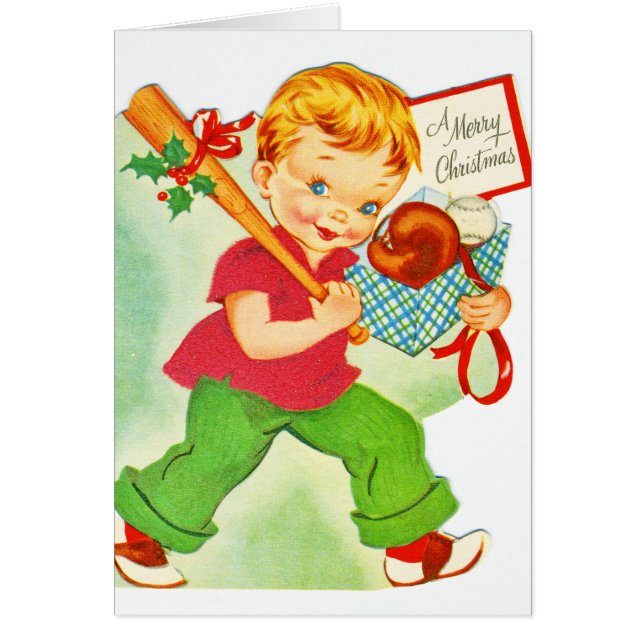 Een prettige kerstman kerstman (Voorkant)