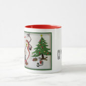 Een prettige kerstMok Mok (Midden)