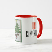 Een prettige kerstMok Mok (Voorkant rechts)