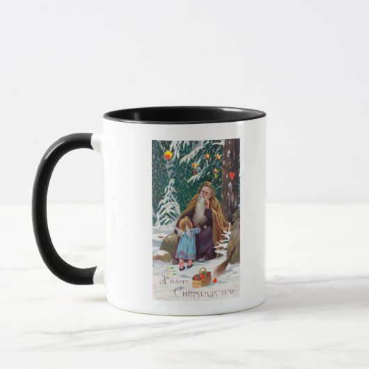 Een prettige kerstperiode met kerstmis mok (Links)