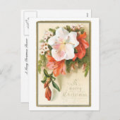 Een prettige kerstventilator feestdagenkaart (Voorkant / Achterkant)