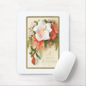 Een prettige kerstventilator muismat (Met muis)