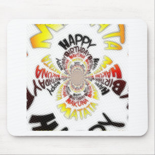 Een prettige verjaardag met een fijne dag muismat