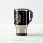 Een pride leeuw reisbeker (Voorkant rechts)