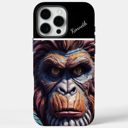 Een primaat's grote voetblik Case-Mate iPhone case (Achterkant)
