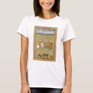 Een prins die zijn vijanden vecht op een olifant, t-shirt