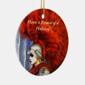 Een prins van een feestdag! keramisch ornament (Rechts)